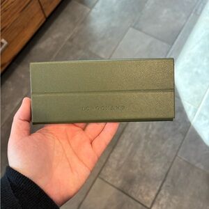 Longchamp Green eyeglass case